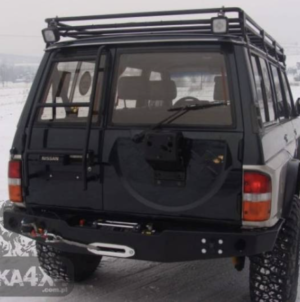 Bagażnik Patrol Y60 LWB z bez siatki F4x4 RNCB