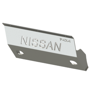 Osłona drążków Nissan Y61 alu zd F4x4 ONF