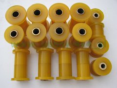 Polibusze Jeep YJ żółte