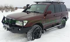 Zderzak Toyota LC100 98-04 przód z bull ZLAb