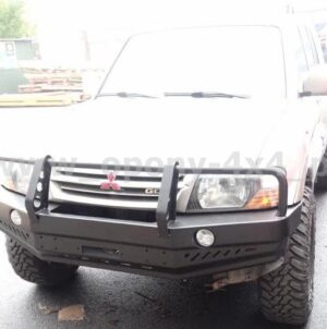Zderzak Mitsubishi Pajero III przód z bull ZPPb
