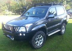 Zderzak Toyota LC120 przód z bull ZLKb