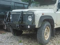 Zderzak LR Defender 110 przód z bullbarem ZRAB