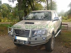 Zderzak Toyota Hilux 11-15 przód bull ZHGb
