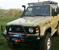 Zderzak Toyota HZJ71 przód z bull ZTBb