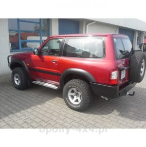 Zderzak Nissan Y61 tył podcięty GM