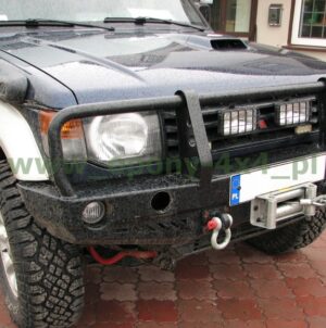 Zderzak Mitsubishi Pajero II V31 przód z bull ZPCb